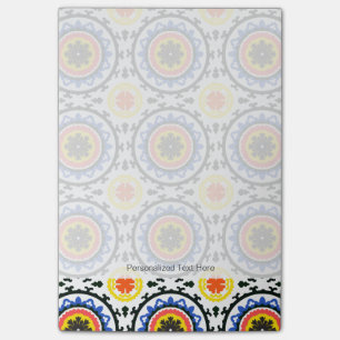 Suzani Pattern Post-it Notes
