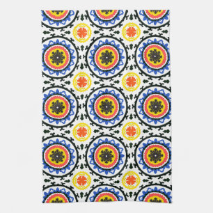 Suzani Pattern Tea Towel