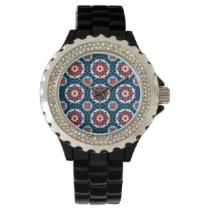 Suzani Pattern With Bold Ornament Watch