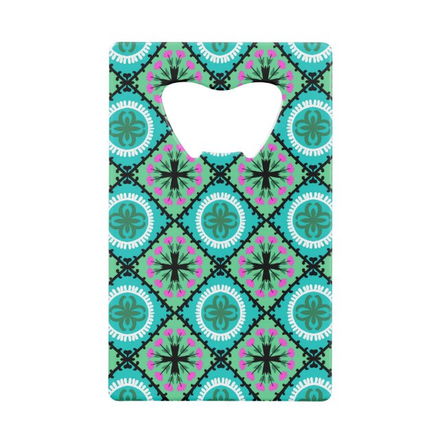 Suzani Pattern with Uzbek and Kazakh Motifs (Front)