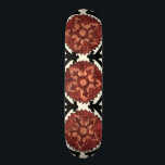 Suzani Style Decorative Floral Pattern Skateboard<br><div class="desc">This decorative floral design by Chariklia Zarris is made to mimic suzani style tapestry. These tribal textiles originate from Central Asia and trace their ancestry back to the 15th century. Own a piece of history by purchasing this pattern!</div>