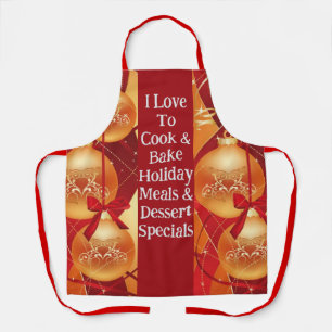 Suzanne Elizabeth Christmas Collection: Apron