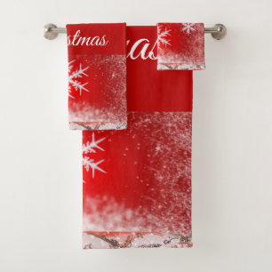 SUZANNE ELIZABETH CHRISTMAS COLLECTION BATH TOWEL