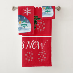SUZANNE ELIZABETH CHRISTMAS COLLECTION BATH TOWEL