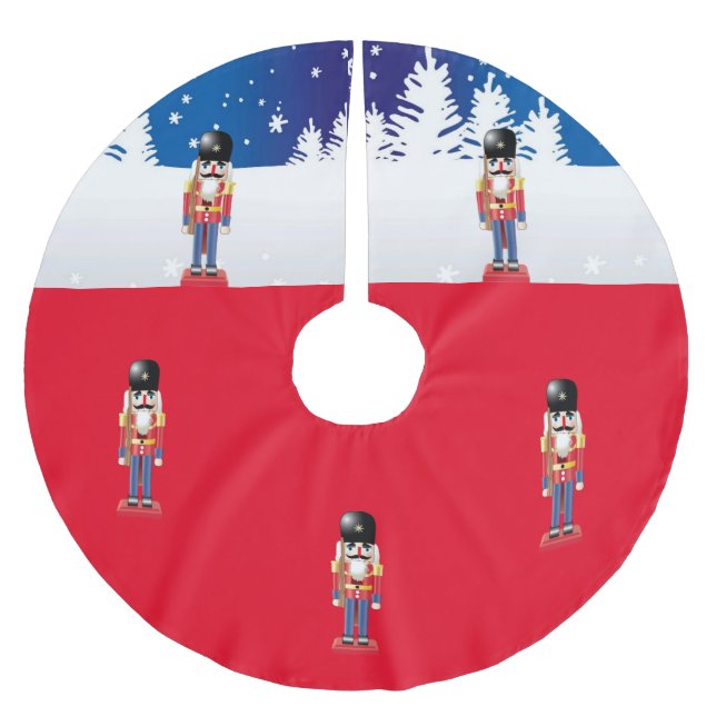 Suzanne Elizabeth Christmas Collection - Brushed Polyester Tree Skirt (Front)