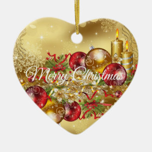 SUZANNE ELIZABETH CHRISTMAS COLLECTION CERAMIC ORN ORNAMENT