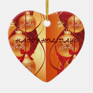 SUZANNE ELIZABETH CHRISTMAS COLLECTION CERAMIC ORNAMENT