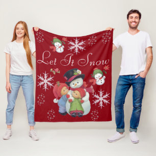 Suzanne Elizabeth Christmas Collection Fleece Blanket