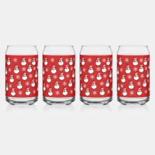 Suzanne Elizabeth Christmas Collection:Holiday Can Glass