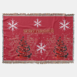 Suzanne Elizabeth Christmas Collection - Holiday Throw Blanket