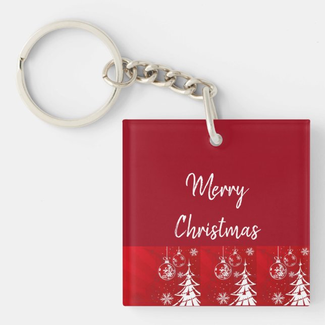 Suzanne Elizabeth Christmas Collection - Key Ring (Front)