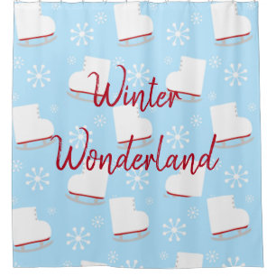 SUZANNE ELIZABETH CHRISTMAS COLLECTION SHOWER CURT CURTAIN