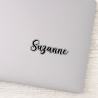 Suzanne Name - Handwritten Calligraphy