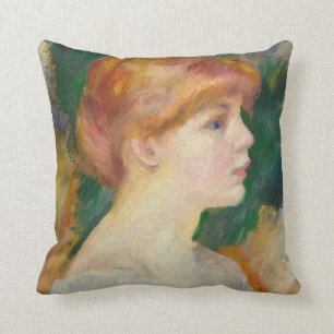 Suzanne Valadon, c.1885 (oil on canvas) Cushion