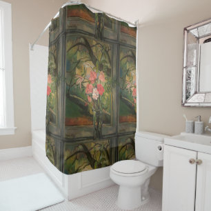 Suzanne Valadon Flowers in Front of a Window Shower Curtain