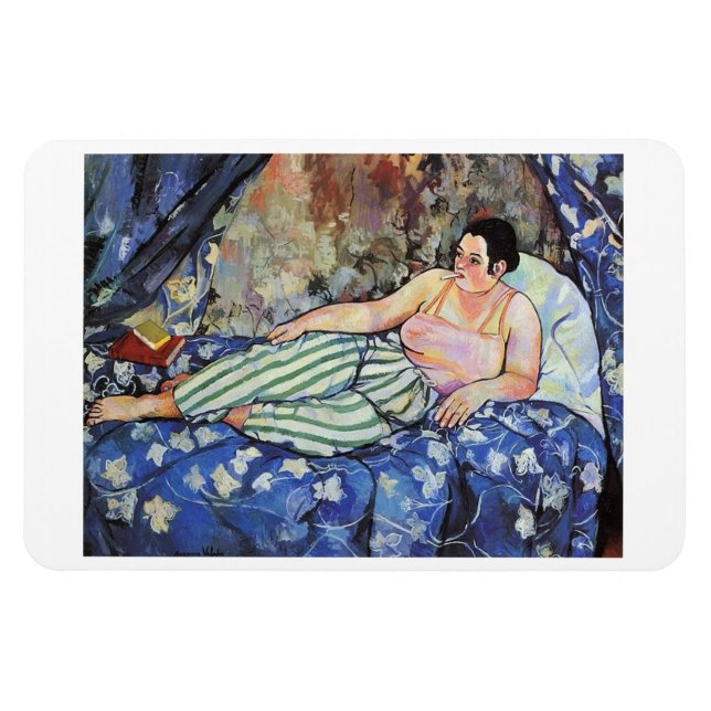 Suzanne Valadon, The Blue Room, 1923 Postcard Magnet (Horizontal)