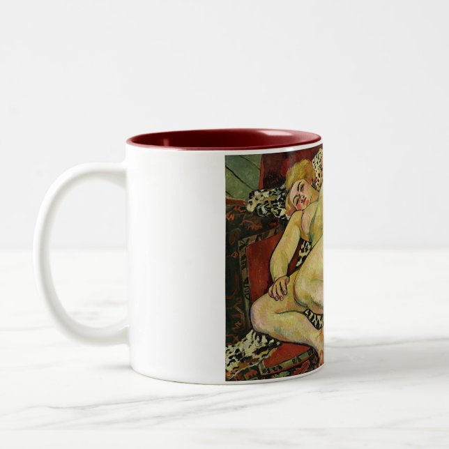 SUZANNE VALADON Two-Tone COFFEE MUG (Left)