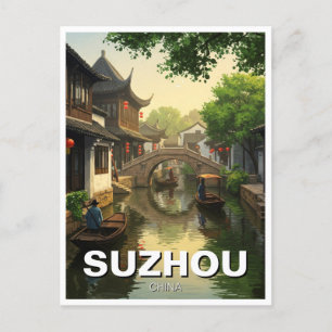 Suzhou China Travel Postcard