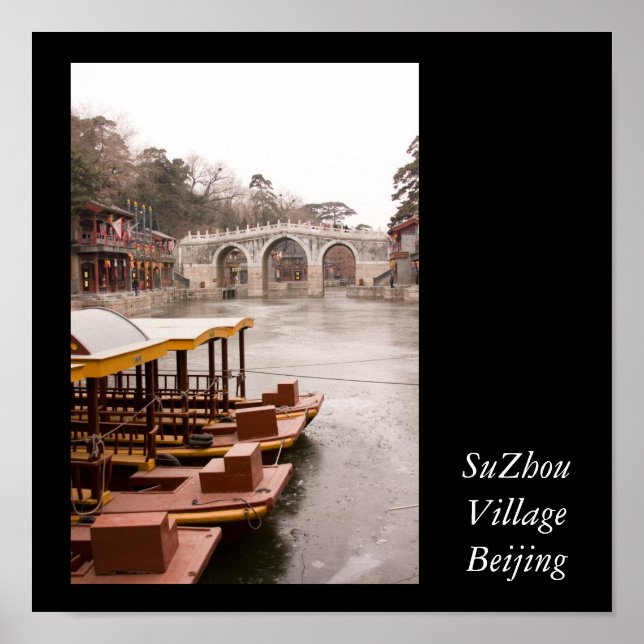 SuZhou Village Beijing Poster (Front)