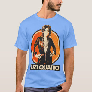 Suzi Quatro 70s Glam Rock T-Shirt