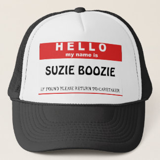 SUZIE BOOZIE TRUCKER HAT