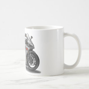 Suzuki GSX-R600 Silver Bike Coffee Mug