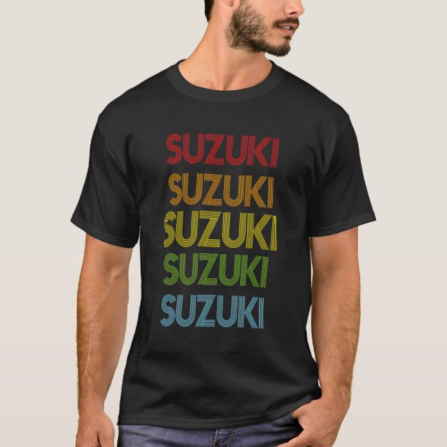 Suzuki Name T-Shirt (Front)