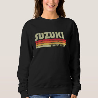 Suzuki Retro Vintage Japanese Name Sweatshirt