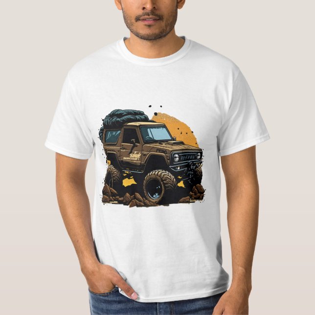 Suzuki Samurai Rock Crawler T-Shirt (Front)