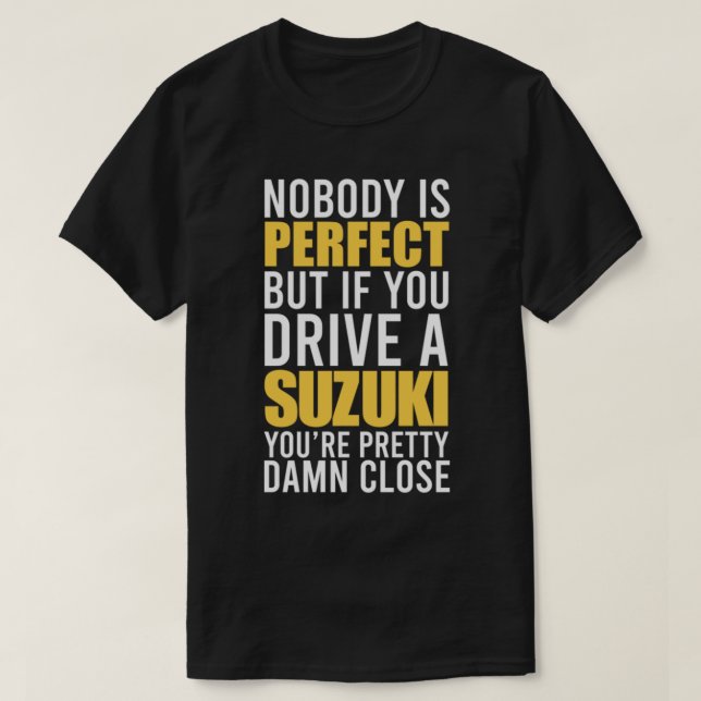 Suzuki Suzuki Owners T-Shirt (Design Front)