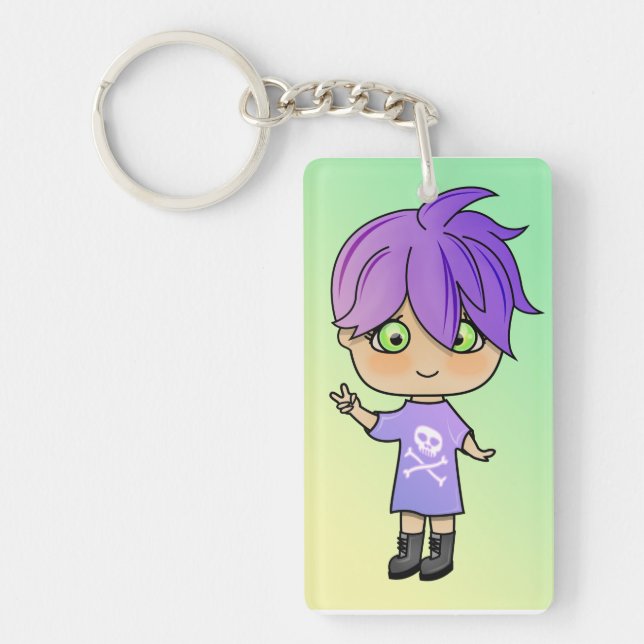 Suzy Keychain! Key Ring (Front)