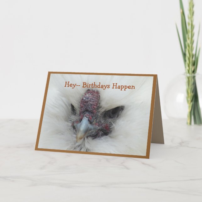 Suzzie Bantam 2143- customise Card (Front)