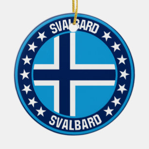 Svalbard ceramic ornament