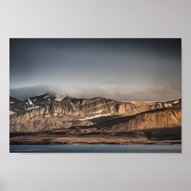 Svalbard Landscape Photo Poster (Front)