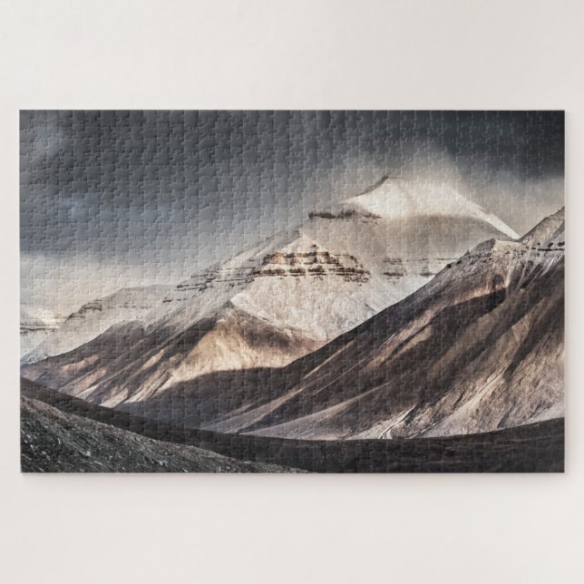 Svalbard Mountain Jigsaw Puzzle (Horizontal)