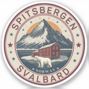 Svalbard Spitsbergen Artistic polar bear, Norway