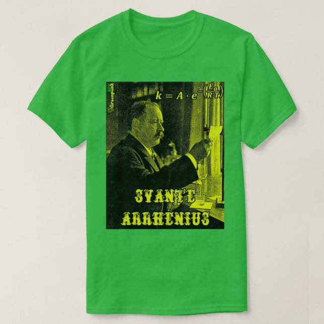 Svante Arrhenius T-Shirt (Design Front)
