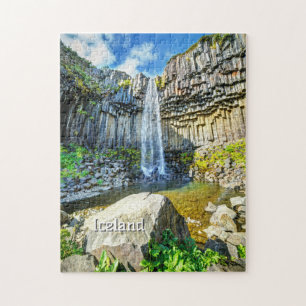 Svartifoss Waterfall, Iceland Jigsaw Puzzle