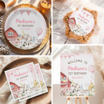 Farm Animals Barnyard Birthday Party