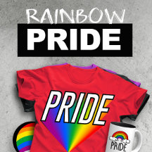 RAINBOW PRIDE Gifts from LGBTShirts.com