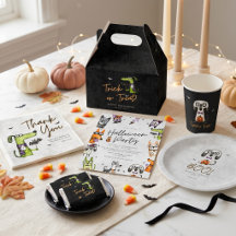 Cute Spooky Watercolor Halloween Party Collection