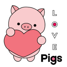 Love Pigs national pig day designs