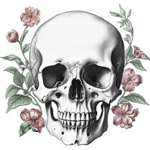 Vintage Skull Tattoo
