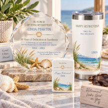 Beach & Coastal Oceanfront Retirement Celebrations
