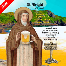 St. Brigid of Ireland and Her Lake of Beer