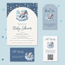 Sleeping Bear Baby Shower