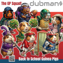 Back to School Guinea Pigs!  The GP Squad.