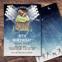 Football Touchdown Birthday Party