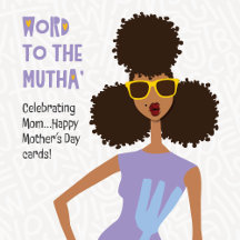 Our collection of Mother's Day cards.