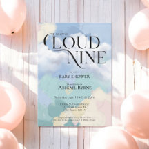 Cloud Nine Baby Shower Collection